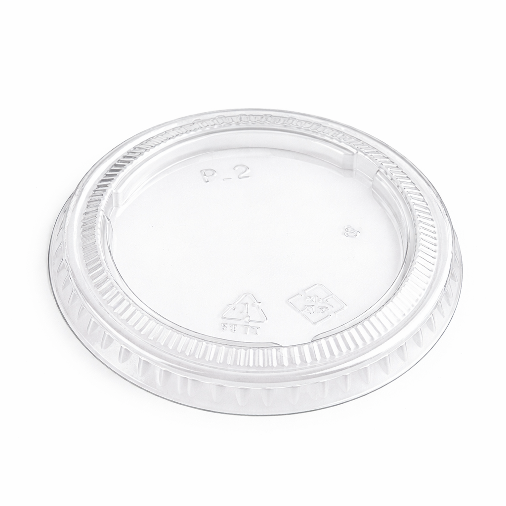 Image 12 - PET FLAT LIDS ( STRAW SLOT )